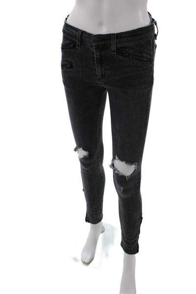 Rag & Bone Jean Women Ankle Skinny Jeans Dark Gray Size 28