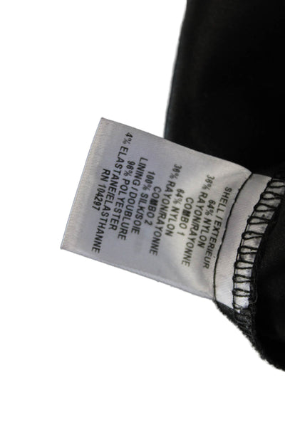 Milly Womens Sheath Mini Dress Black Size 6