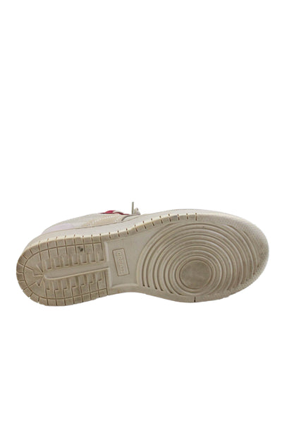 Greats Brookyln Womens Lace Up Colorblock Low Top Sneakers Nude Size 9.5