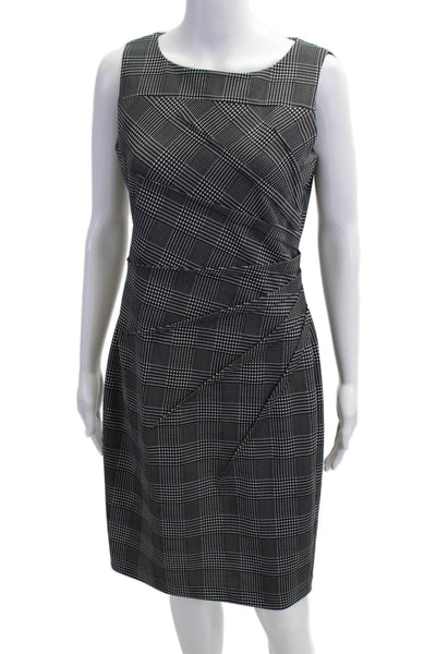 Calvin Klein Women Sheath Bodycon Black Knee Length Dress Size 6