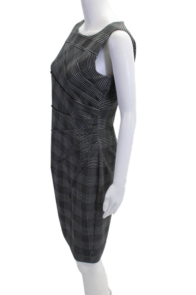 Calvin Klein Women Sheath Bodycon Black Knee Length Dress Size 6