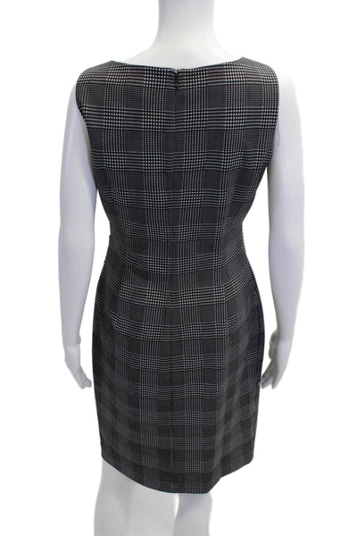 Calvin Klein Women Sheath Bodycon Black Knee Length Dress Size 6