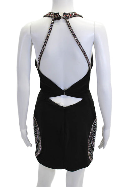 Calvin Klein Women Sheath Bodycon Black Knee Length Dress Size 6