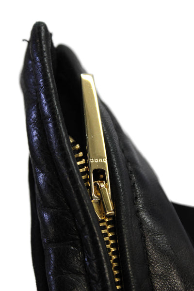 Gucci Womens Dress Pants Black Wool Blend Button Size 26