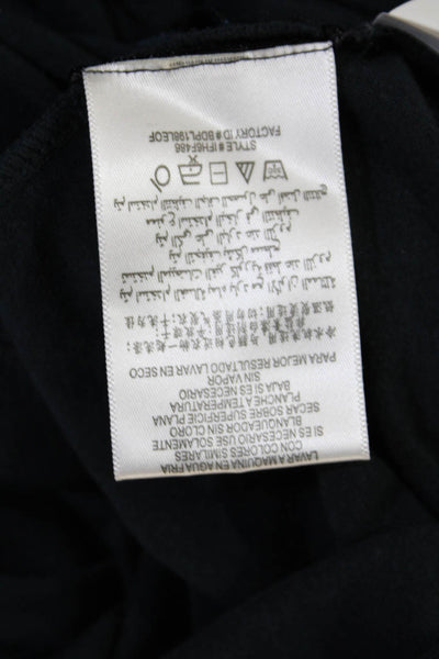 BCBGMAXAZRIA Womens Sweater Dress Dark Blue 3/4 Sleeve Knee Length Size S