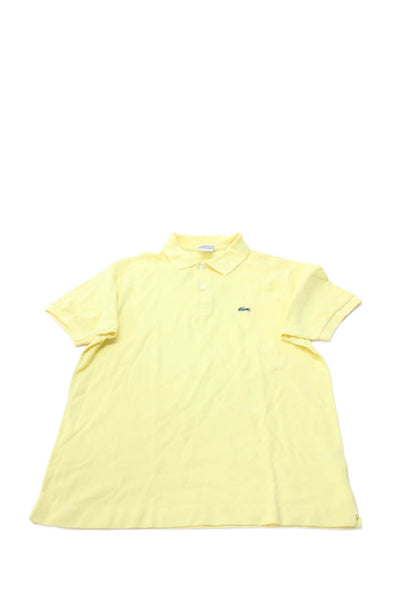 Lacoste Boys Short Sleeve Casual Polo T-shirt Yellow Size 04