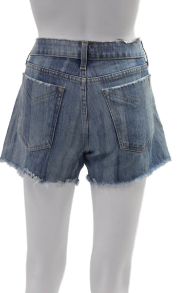 Derek Lam Unisex Blue Cotton Shorts Size 26