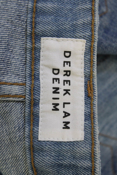 Derek Lam Unisex Blue Cotton Shorts Size 26