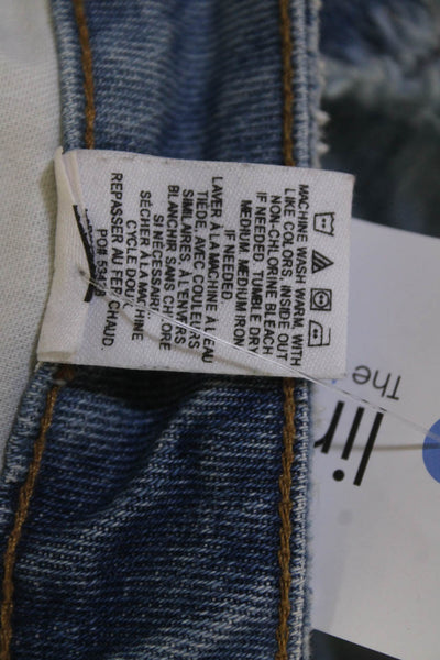 Derek Lam Unisex Blue Cotton Shorts Size 26