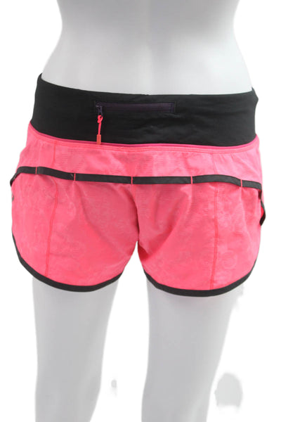 Lululemon Women Black Zip Shorts Size 6
