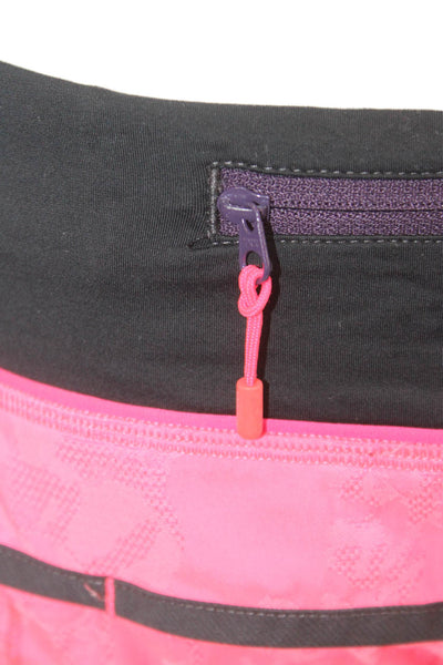 Lululemon Women Black Zip Shorts Size 6
