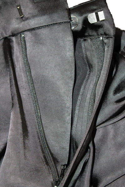 Paige Black Label Women Cargo Dress Pants Black Size 12
