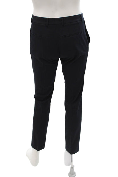 Zara Mens Ankle Dress Pants Black Button Size 30