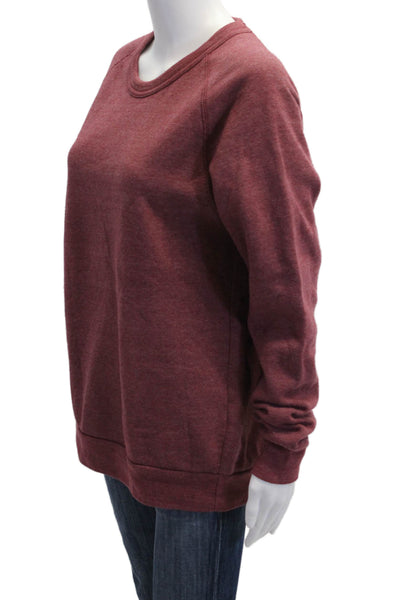 American Colors by Alex Lehr Women Pullover Sweatshirt Red Size L