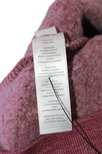 American Colors by Alex Lehr Women Pullover Sweatshirt Red Size L