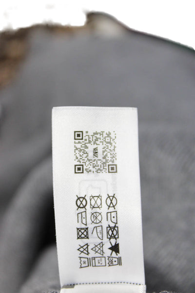 Zara Women Pullover Sweatshirt Gray Crew Neck Long Sleeve Size S