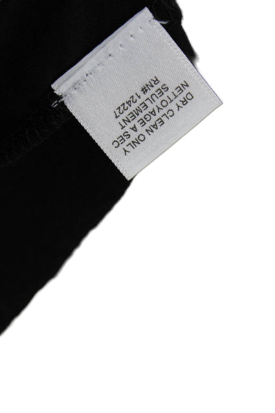 Misa Womens Black Bohemian Sleeveless Viscose Blouse Size XS