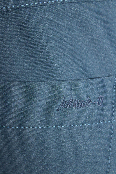 Johnnie-o Mens Dark Blue Cropped Polyester Pants Size 35