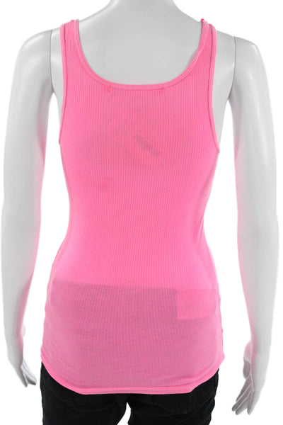 Michael Stars Womens Pink Sleeveless Camisole Basic Size One Size
