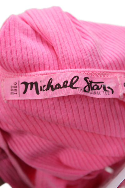 Michael Stars Womens Pink Sleeveless Camisole Basic Size One Size