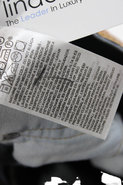 Levis Mens Straight Dark Blue Jeans 100% Cotton Button Fly Size 35