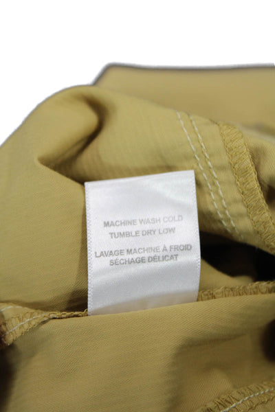 Kuhl Womens Capri Cargo Khakis Beige Button Inseam 21 Size 6
