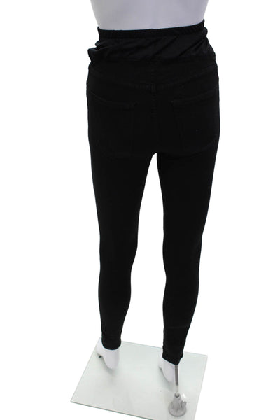 Citizens of Humanity Women High Rise Black Jeggings Maternity Size 25