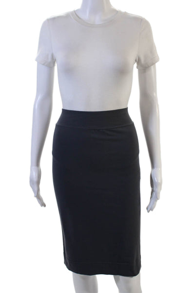 Hard Tail Womens Straight Pencil Skirt Gray Size S