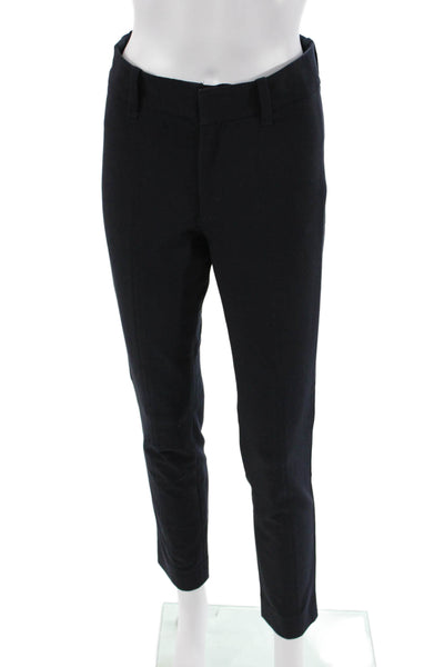 Vince Womens Ankle Cropped Dress Pants Black Size 4