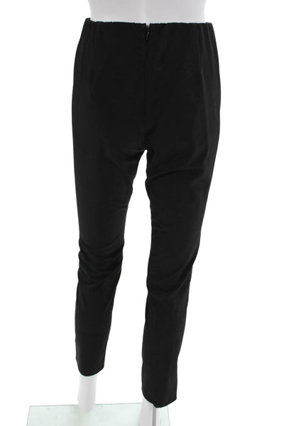 Theory Womens Black Ankle Dress Pants Solid Polyester Elastane Size 6