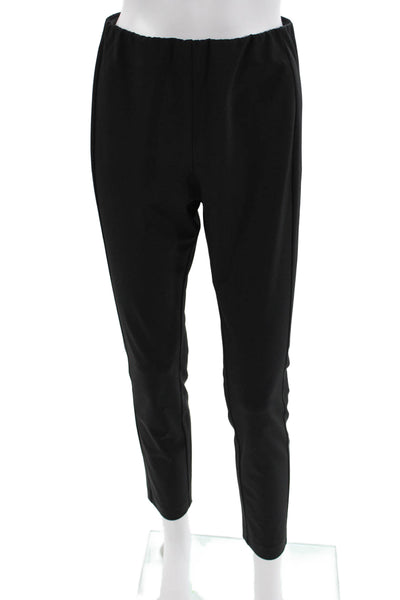 Theory Womens Ankle Dress Pants Black Zip 28in Inseam Size 6