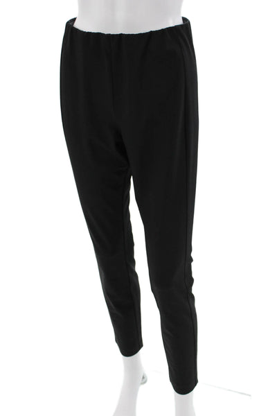 Theory Womens Ankle Dress Pants Black Zip 28in Inseam Size 6