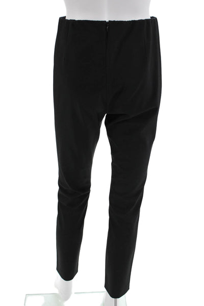 Theory Womens Ankle Dress Pants Black Zip 28in Inseam Size 6