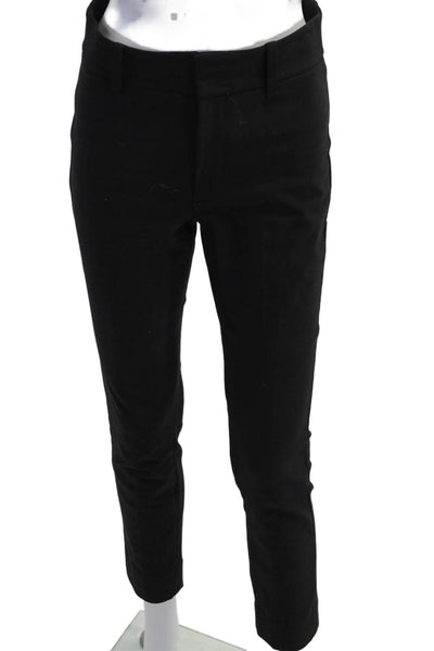 Vince Unisex Ankle Cropped Dress Pants Black Size 4