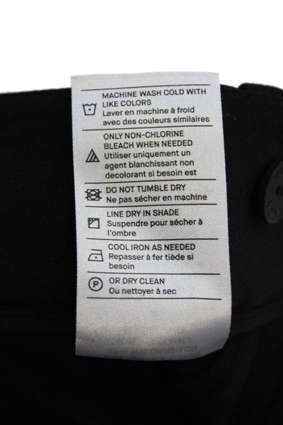Vince Unisex Ankle Cropped Dress Pants Black Size 4