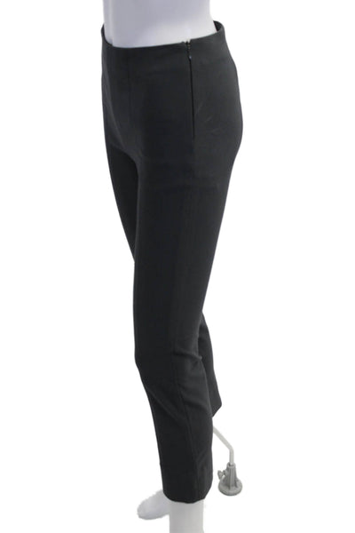 Vince Women Black Ankle Cropped Pants Petite Size S