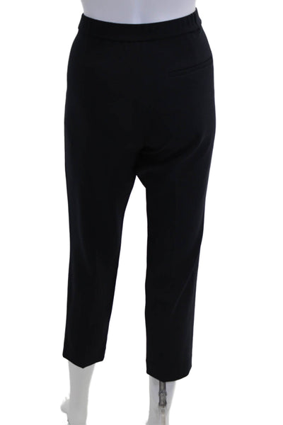 Theory Womens Ankle Cropped Dress Pants Black Size 2