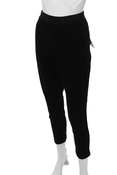 Juicy Couture Women Cropped Sweatpants Black Size XL