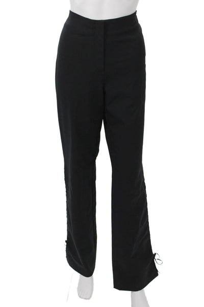 Cambio Womens Dress Pants Black Drawstring 30in Inseam Size 14