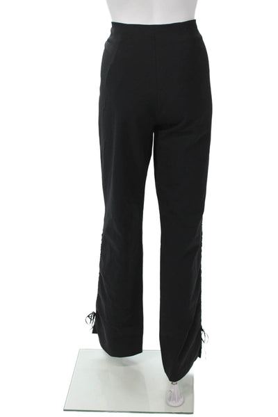 Cambio Womens Dress Pants Black Drawstring 30in Inseam Size 14