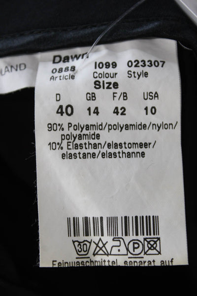 Cambio Womens Dress Pants Black Drawstring 30in Inseam Size 14