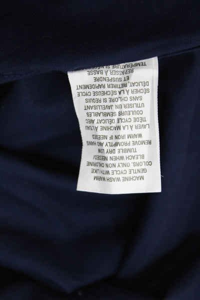 Michael Kors Boys Short Sleeve Button Down Casual Shirt Navy Size 14