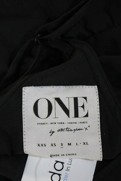 One X One Teaspoon Women Black Sleeveless Camisole Tunic Boho Size S