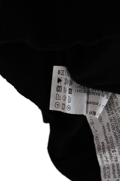 Zara Women Black Mock Neck Pullover Sweater Long Sleeve Size S