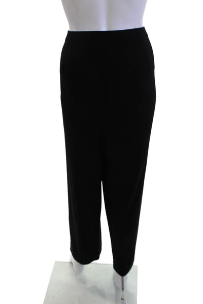 Exclusively Misook Women Black Dress Pants Acrylic Classic Size XL