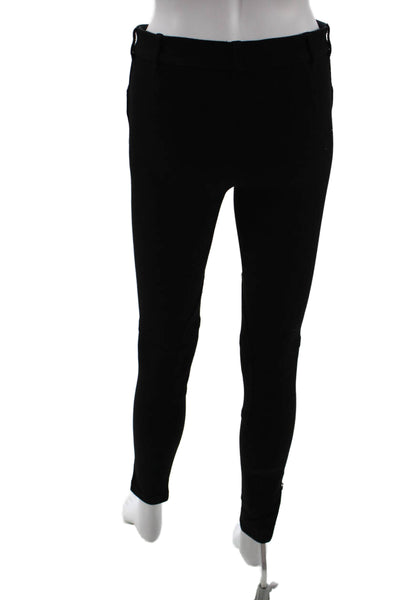 Ralph Lauren Blue Label Womens Ankle Jeggings Black Designer Size 4