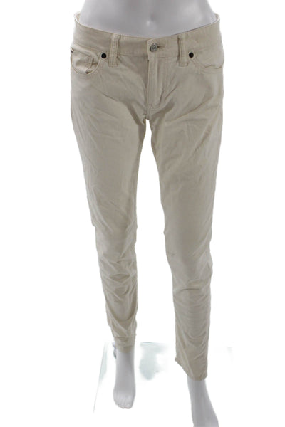 Denim & Supply By Ralph Lauren Unisex Skinny Jeans Beige Size 28