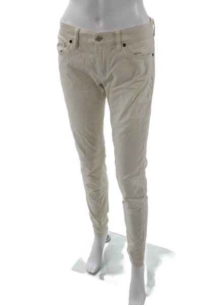 Denim & Supply By Ralph Lauren Unisex Skinny Jeans Beige Size 28