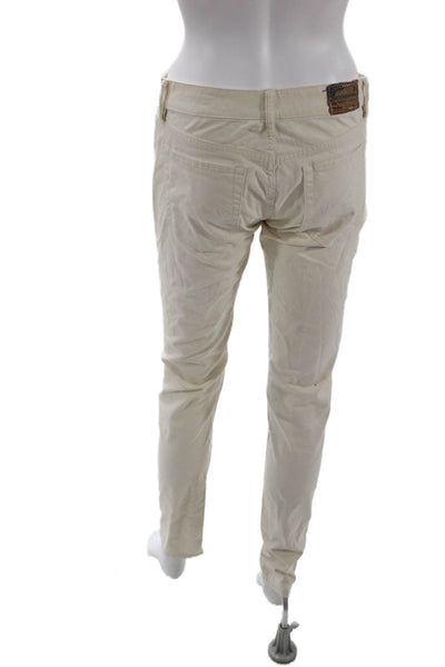 Denim & Supply By Ralph Lauren Unisex Skinny Jeans Beige Size 28