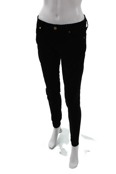 7 For All Mankind Women Black Jeggings Size 28